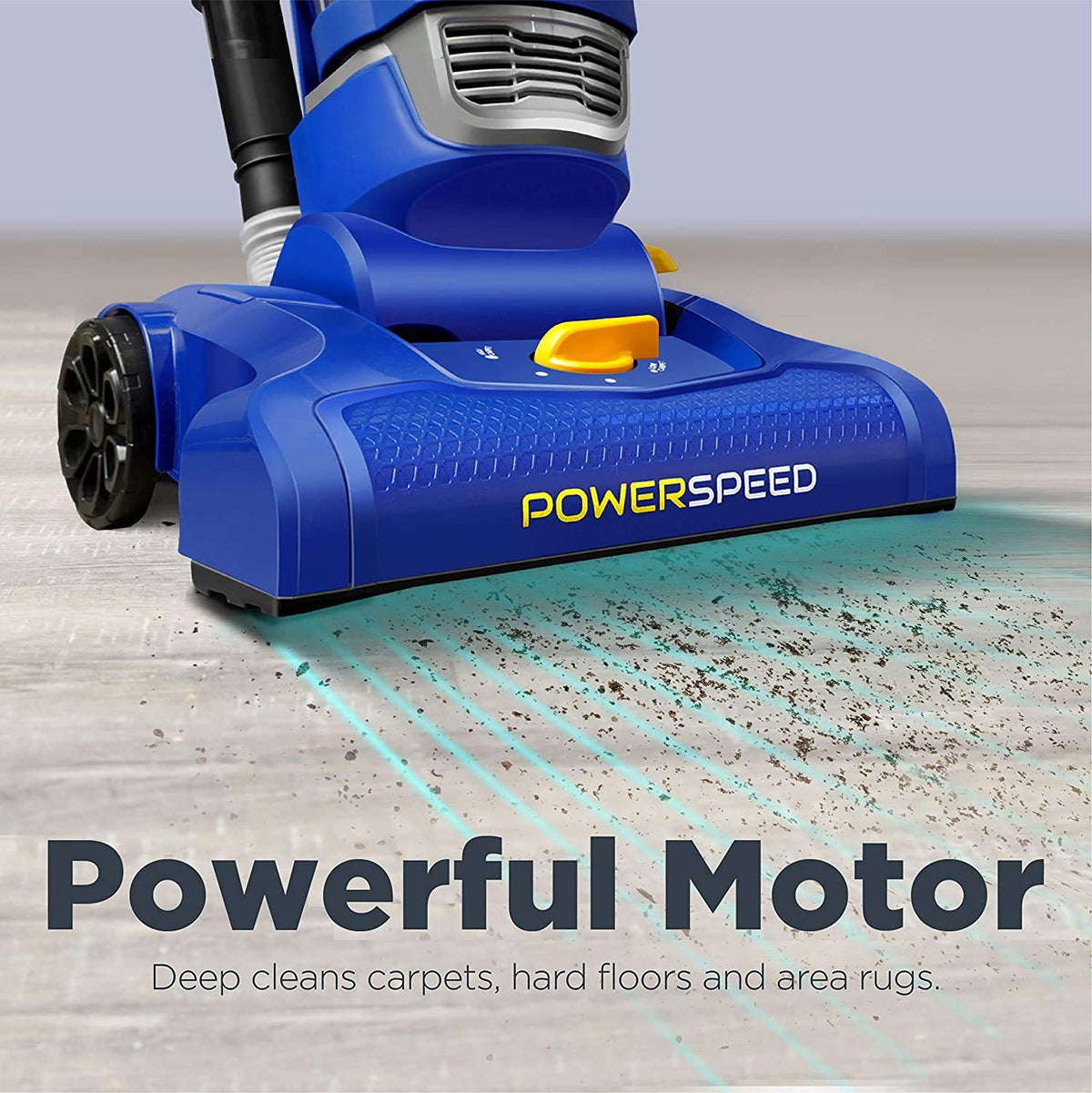 Eureka PowerSpeed NEU182C Bagless Upright Vacuum, Blue