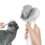 aumuca Cat & Dog Deshedding Brush, White