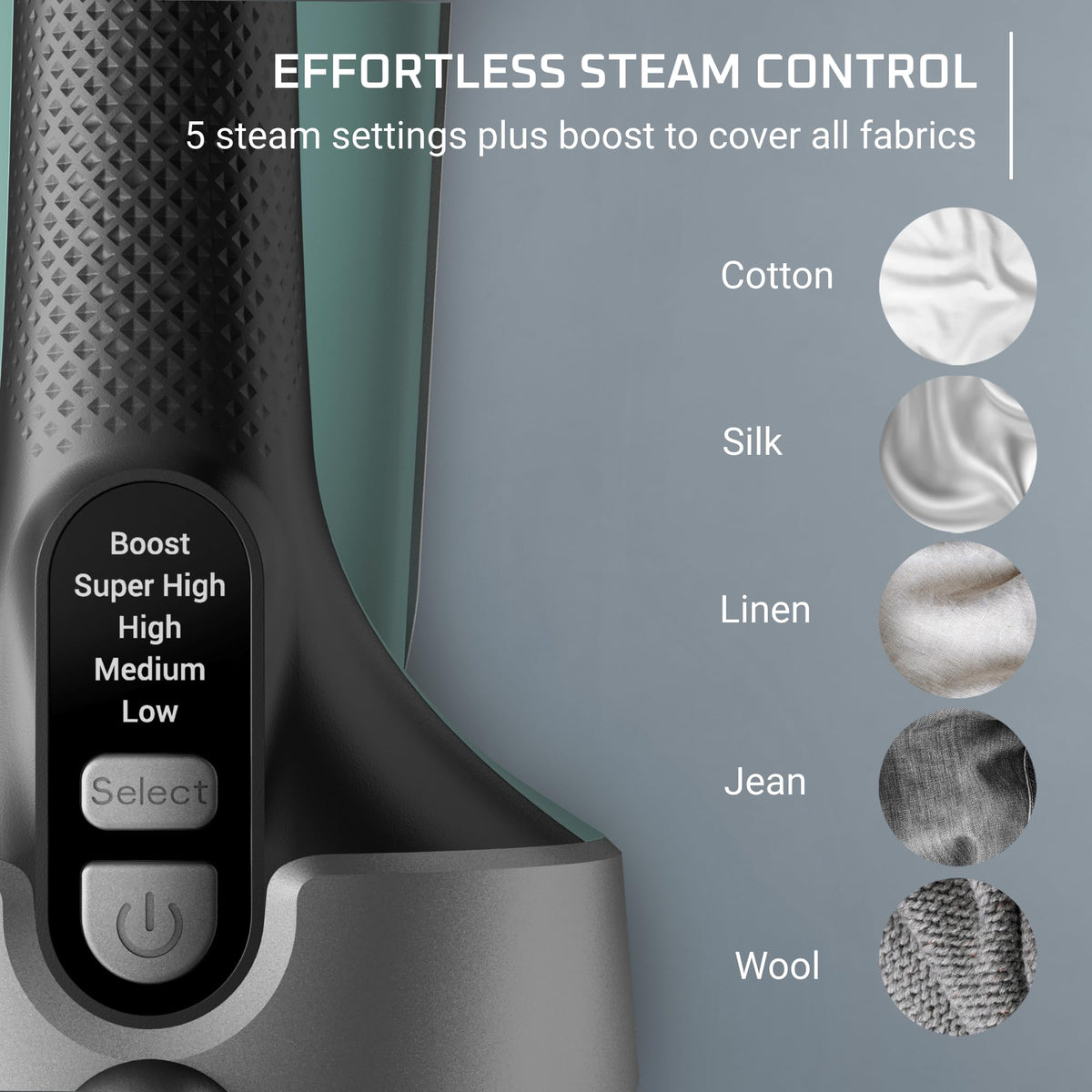 Rowenta Pure Force 2-in-1 Handheld Steamer and Iron, 1875 W, DR8822