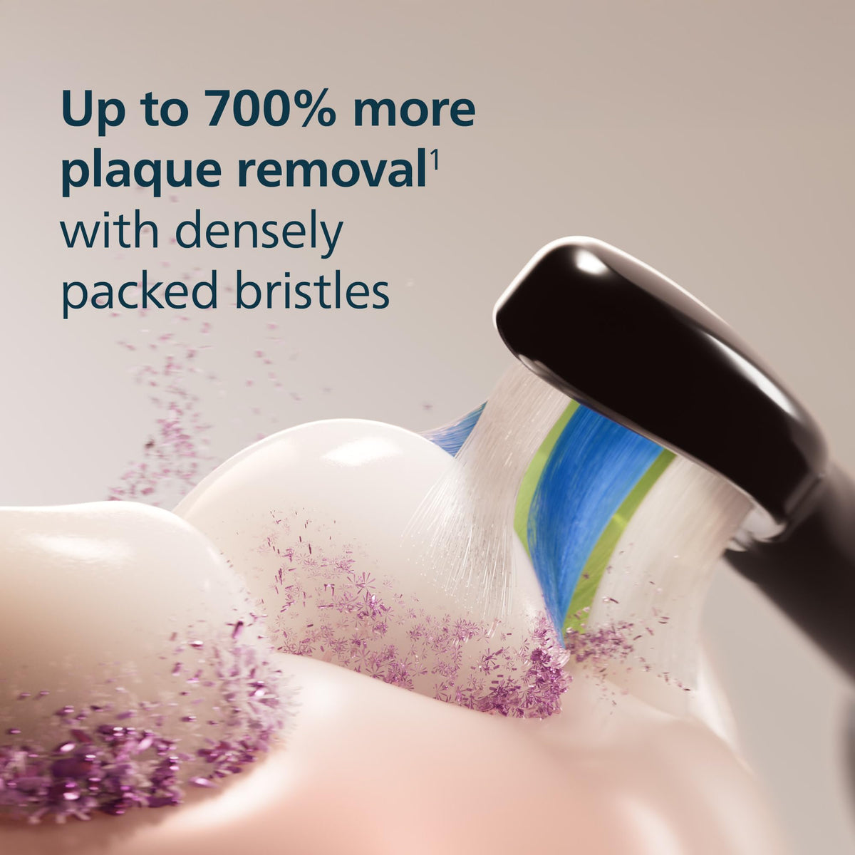 Philips Sonicare W DiamondClean Brush Heads, Black, 2 Pack, HX6062/95