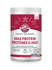 Manitoba Harvest Organic Max Protein Powder, Unsweetened, 454g