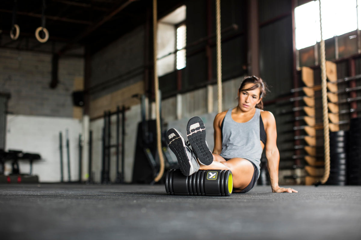 TriggerPoint Grid Foam Roller, Original, 13", Black