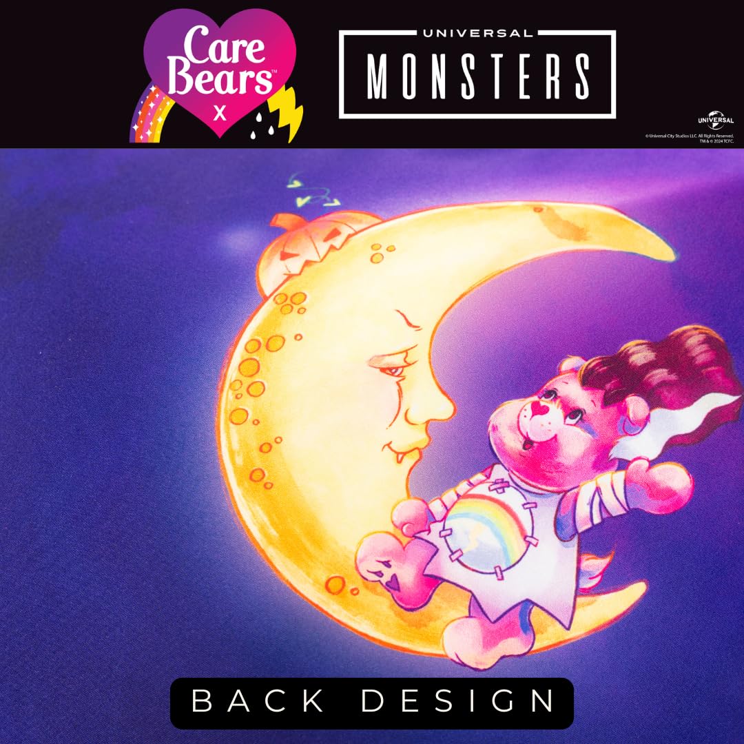 Care Bears x Universal Monsters Satin Pillowcase, Standard, 20x30