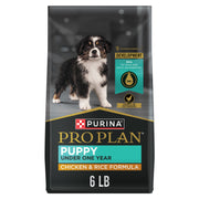 Purina Pro Plan High Protein Puppy Food, Chicken & Rice, 6 lb