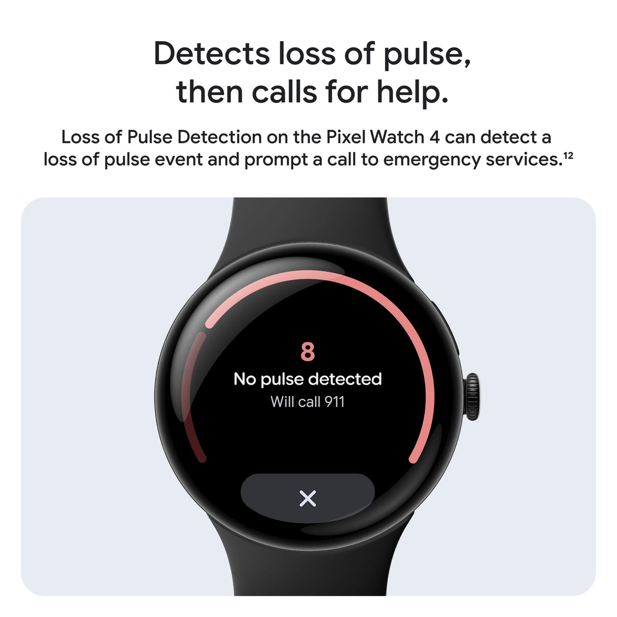 Google Pixel Watch 4, 45 mm, Satin Moonstone Case and Band, Wi-Fi