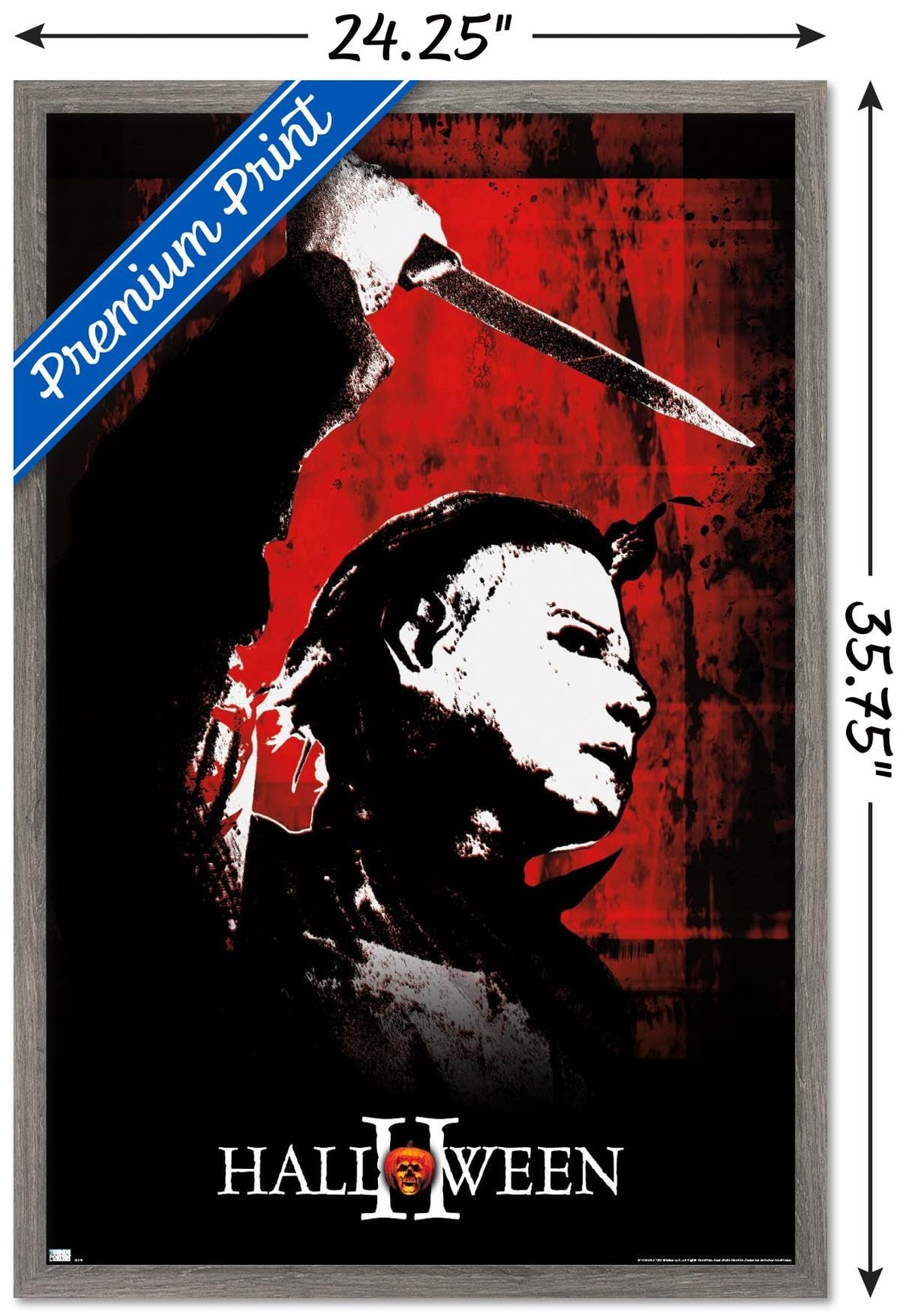 Halloween II Red Wall Poster