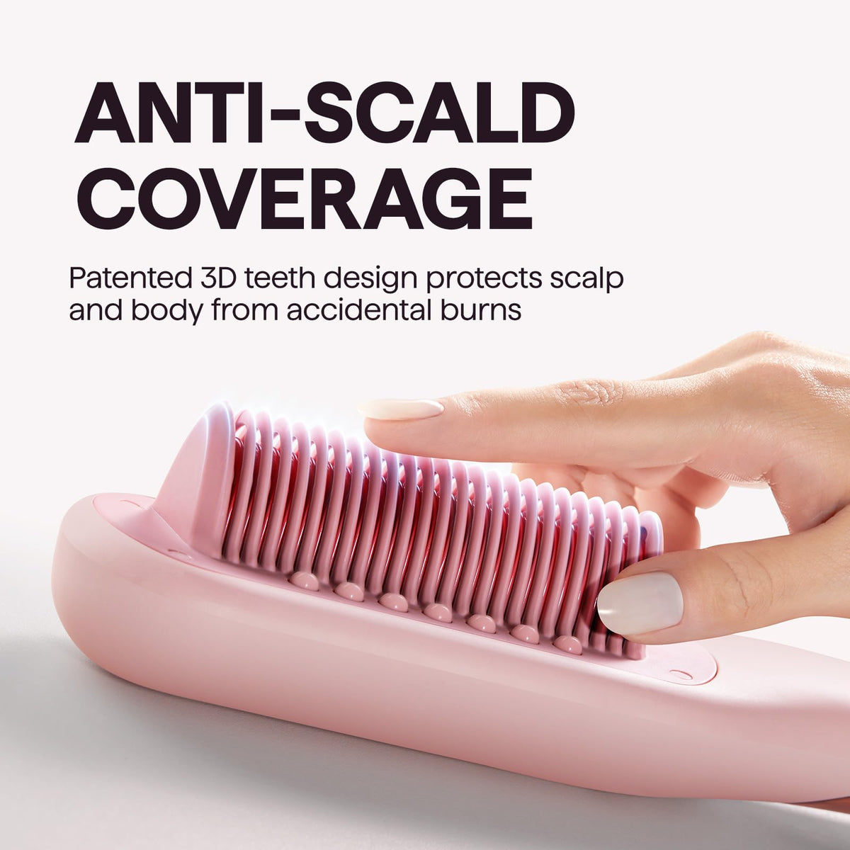 Wavytalk Steamline Pro 3-in-1 Steam Hair Straightener Brush