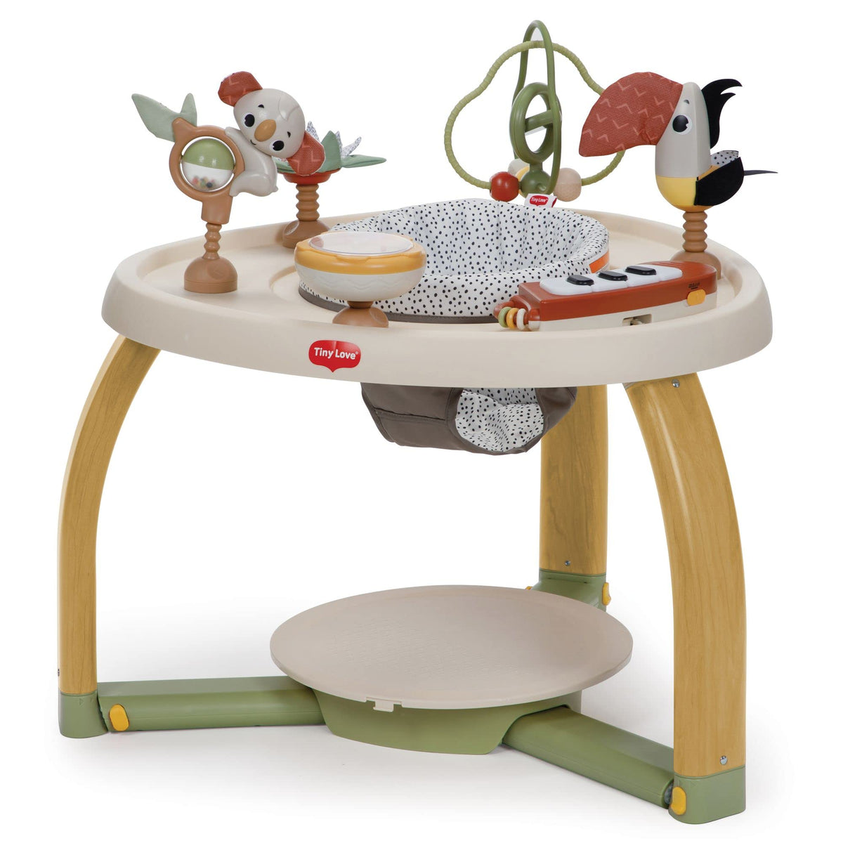Tiny Love 5-in-1 Here I Grow Stationary Activity Center, Boho Chic