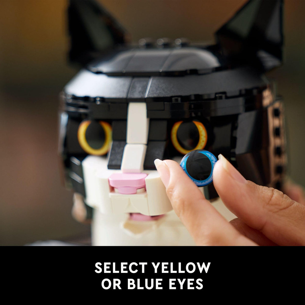 LEGO Ideas Tuxedo Cat Building Set, 21349
