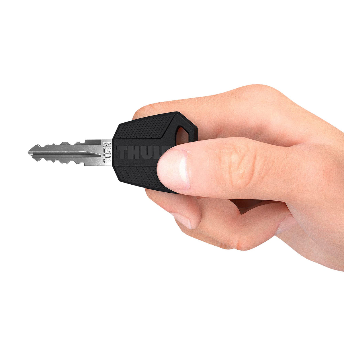Thule 450400 One-Key System 4 Pack, Silver/Black