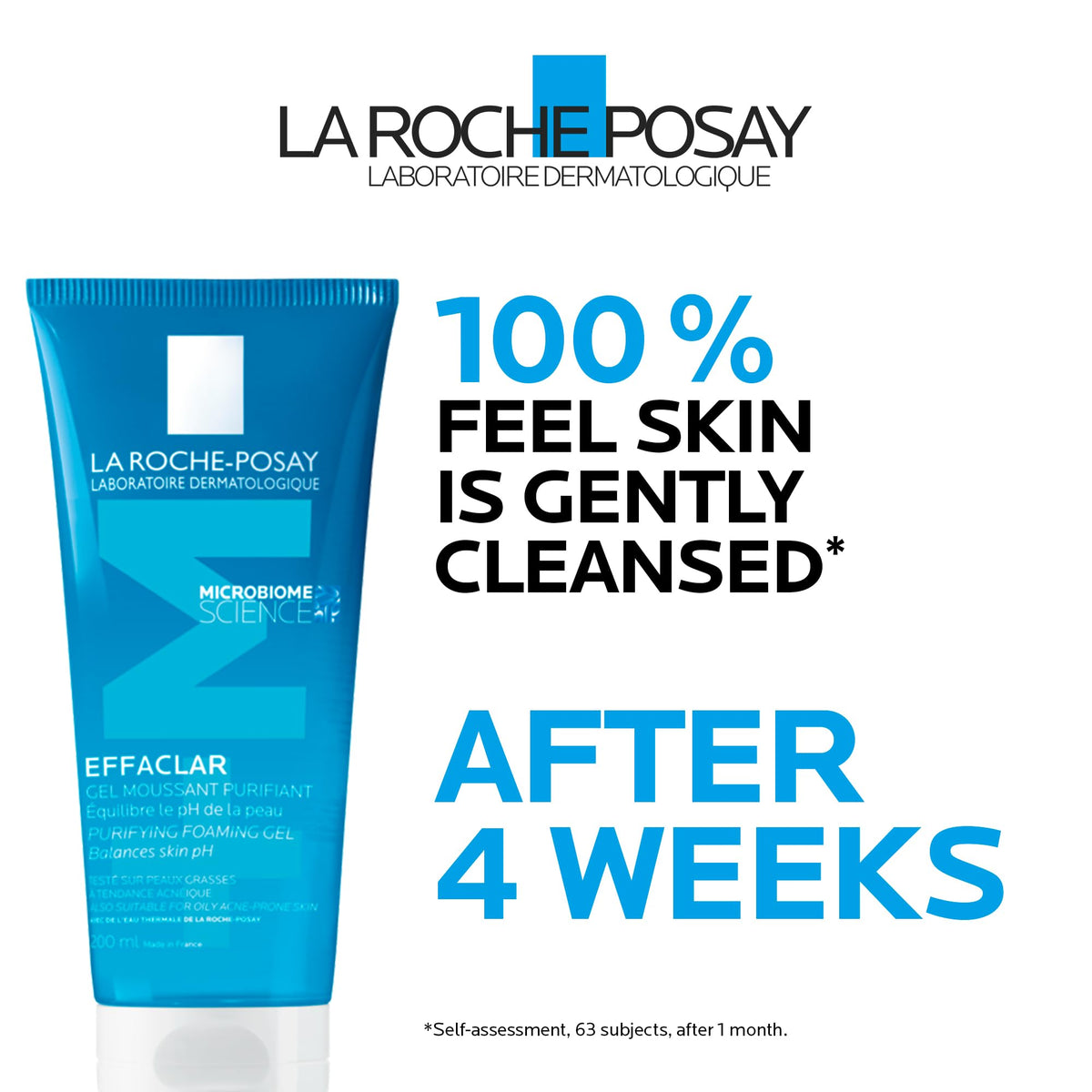 La Roche-Posay Effaclar Purifying Foaming Gel Cleanser, 200 ml