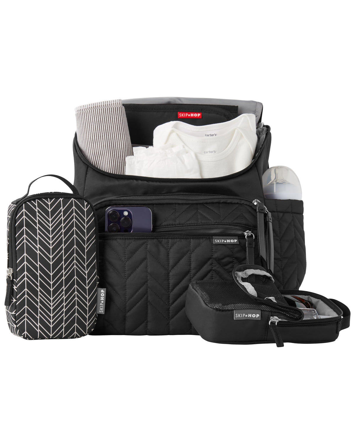 Skip Hop Forma Diaper Bag Backpack, Black