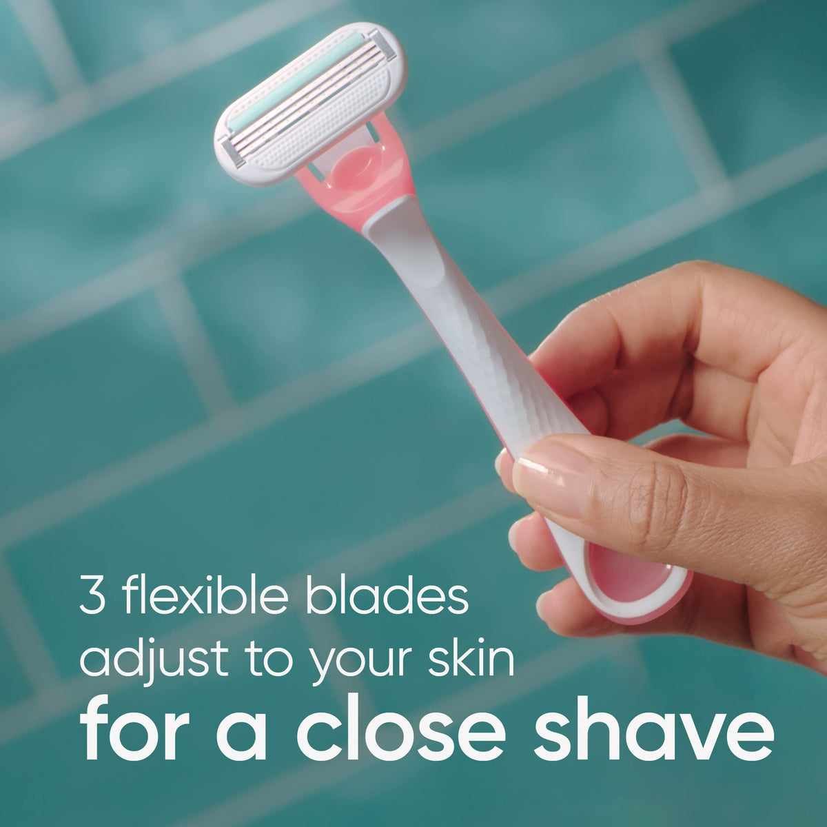 Venus Sensitive Women's Disposable Razor, 6 Count