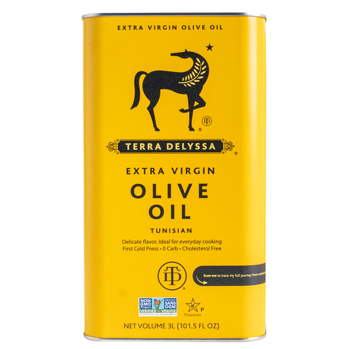 Terra Delyssa Cold Pressed Extra Virgin Olive Oil, 3L