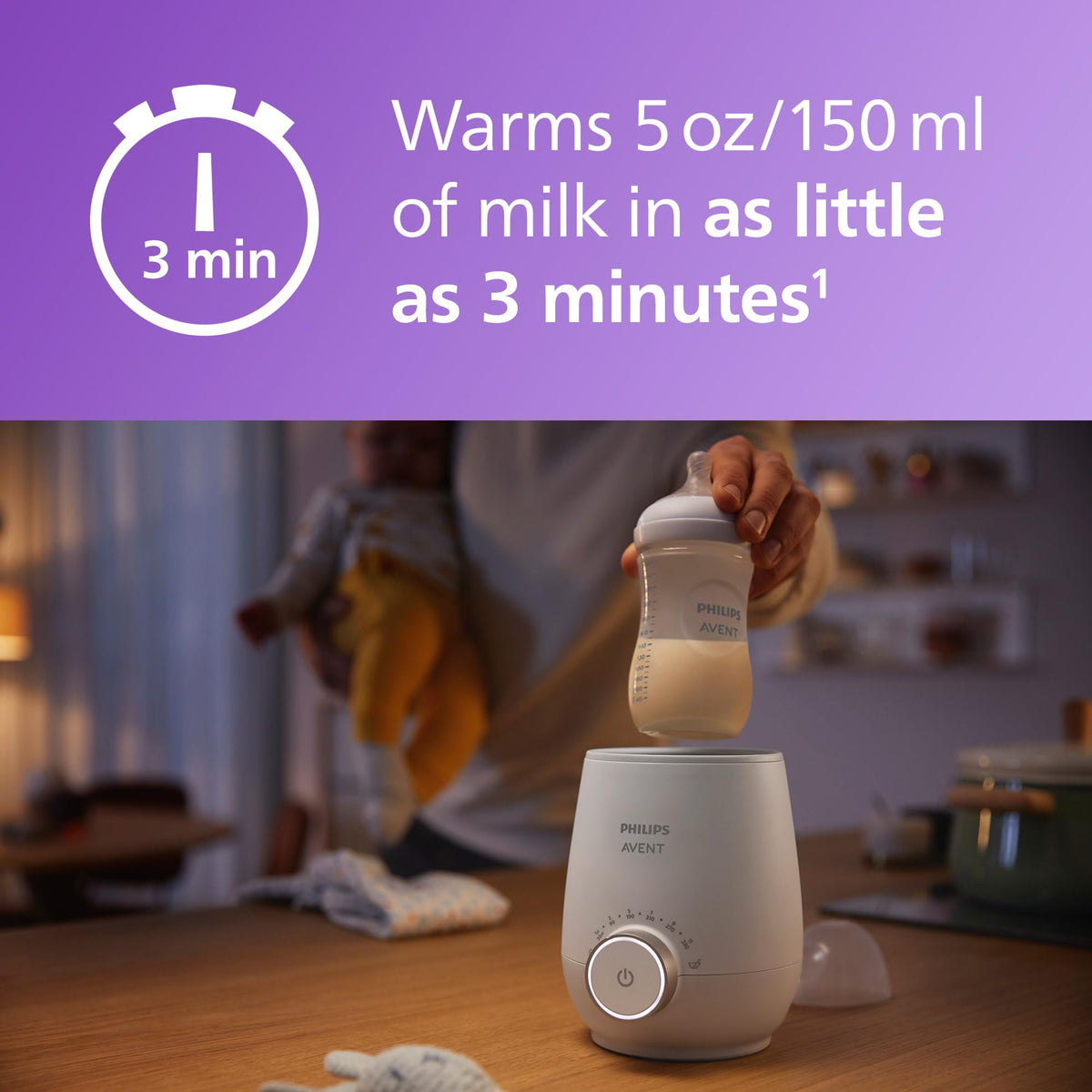 Philips Avent Fast Bottle Warmer SCF358