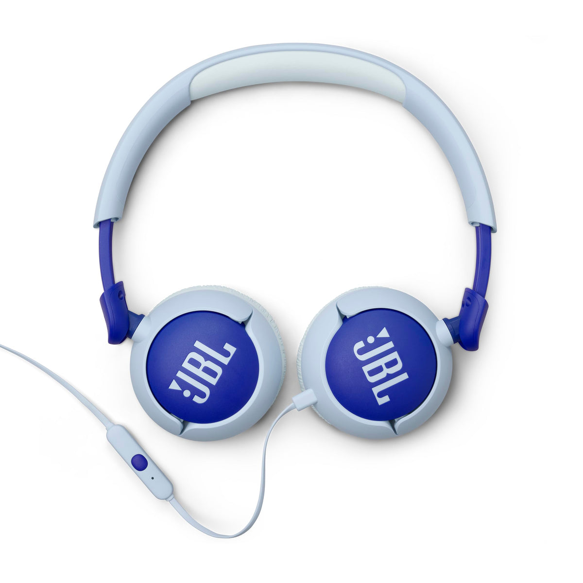 JBL Junior 320 Wired On-Ear Kids' Headphones, Blue