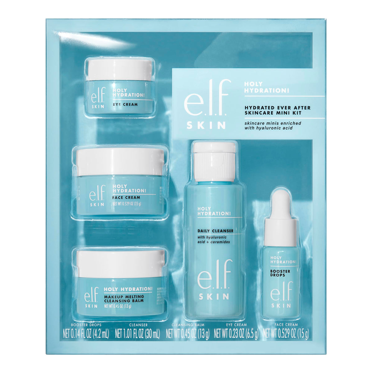 e.l.f. SKIN Holy Hydration! Hydrated Ever After Skincare Mini Kit