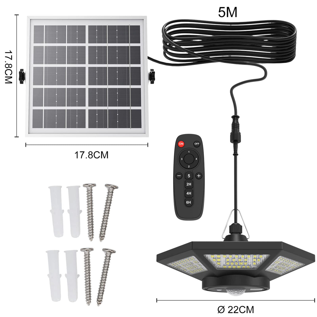 ICOFRU Solar Shed Lights, Motion Sensing