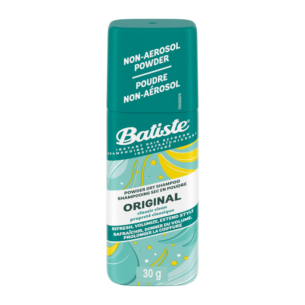Batiste Powder Dry Shampoo, Non-Aerosol, Clean and Fresh