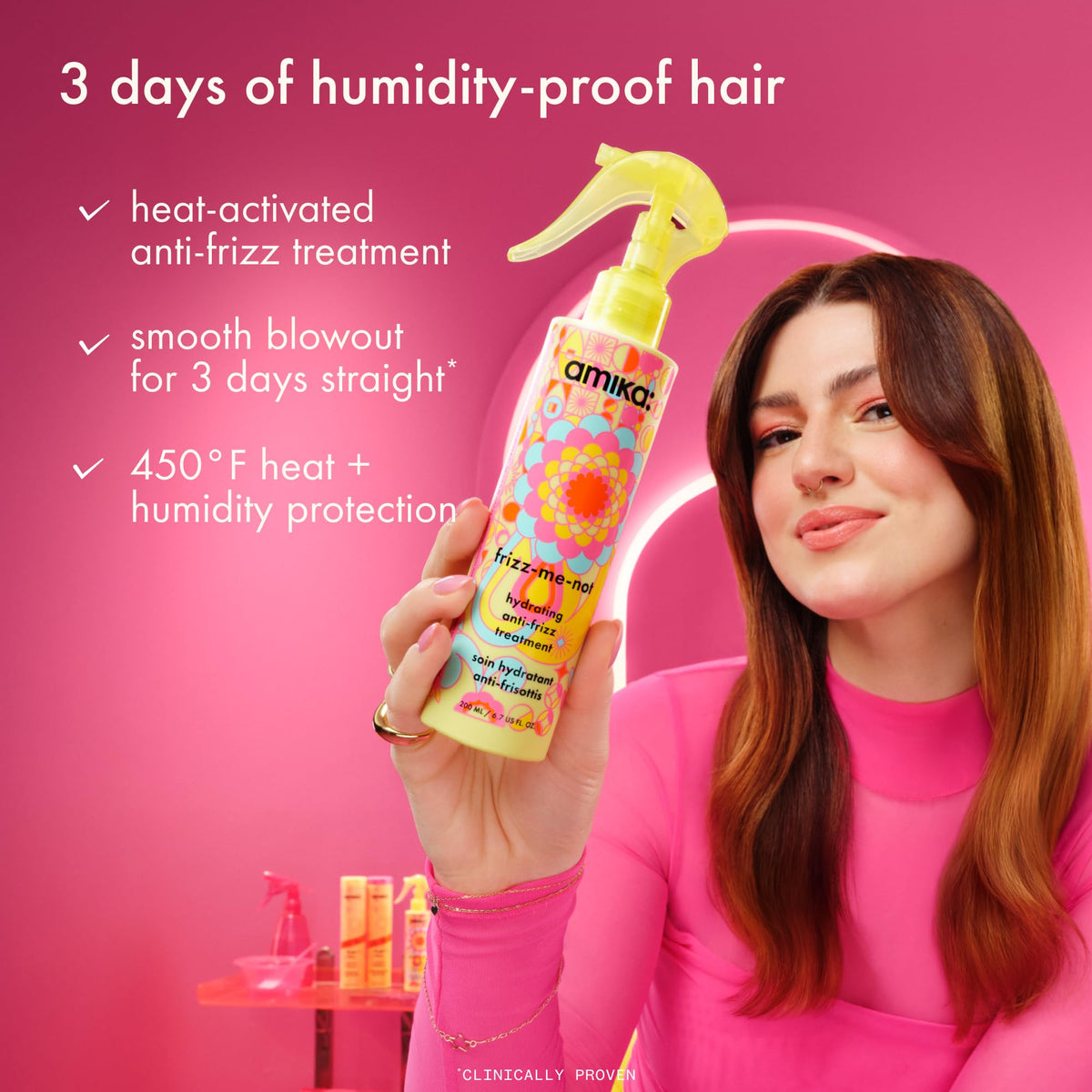 Amika Frizz-Me-Not Hydrating Anti-Frizz Treatment, 60 ml