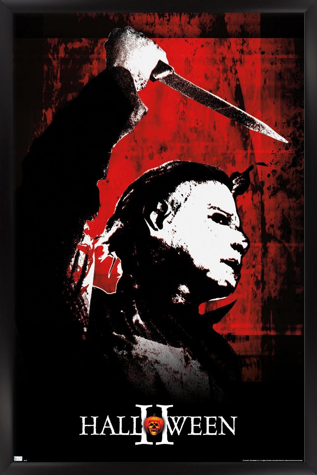 Halloween II Red Wall Poster