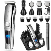 Ufree Waterproof Beard Trimmer for Men, Silver