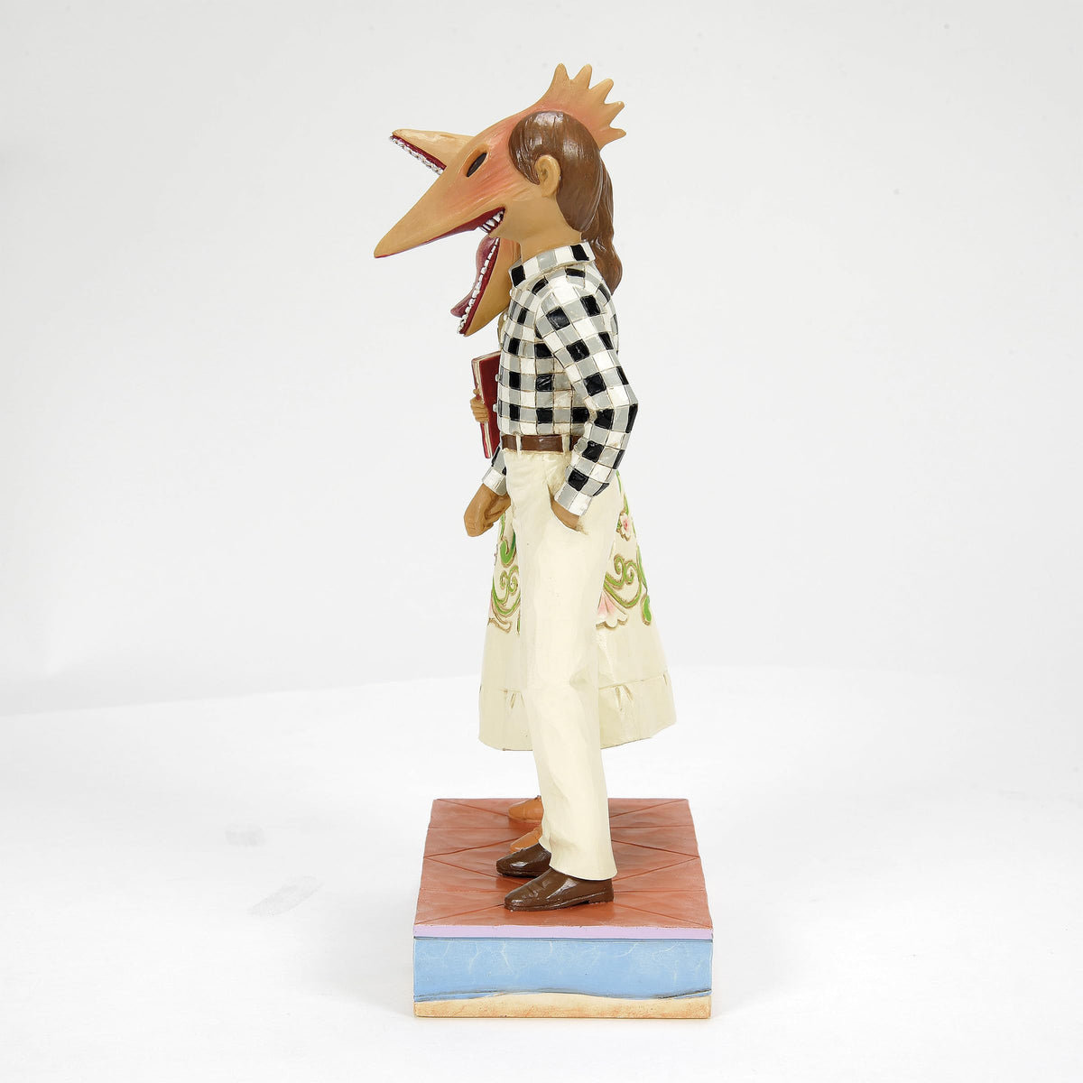 Enesco Beetlejuice Jim Shore Adam & Barbara Masks Figurine, 7.68 Inch