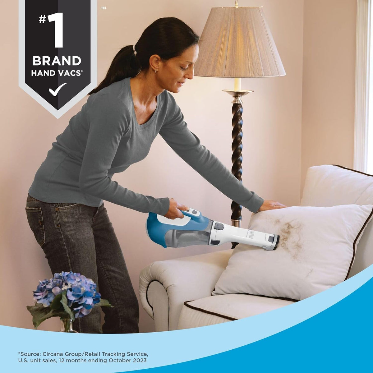 Black+Decker Dustbuster Cordless Handheld Vacuum, 16V, CHV1410L