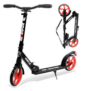 Hurtle Two Wheel Folding Kick Scooter, Black, Ages 8+