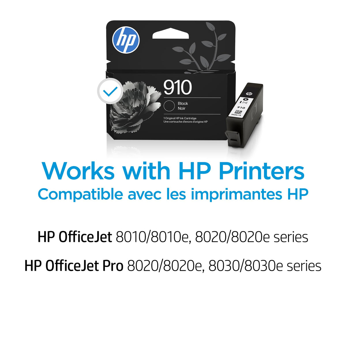 HP 910 Black Original Ink Cartridge
