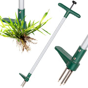 Walensee Stand Up Weed Puller, Long Handle, 3 Claws