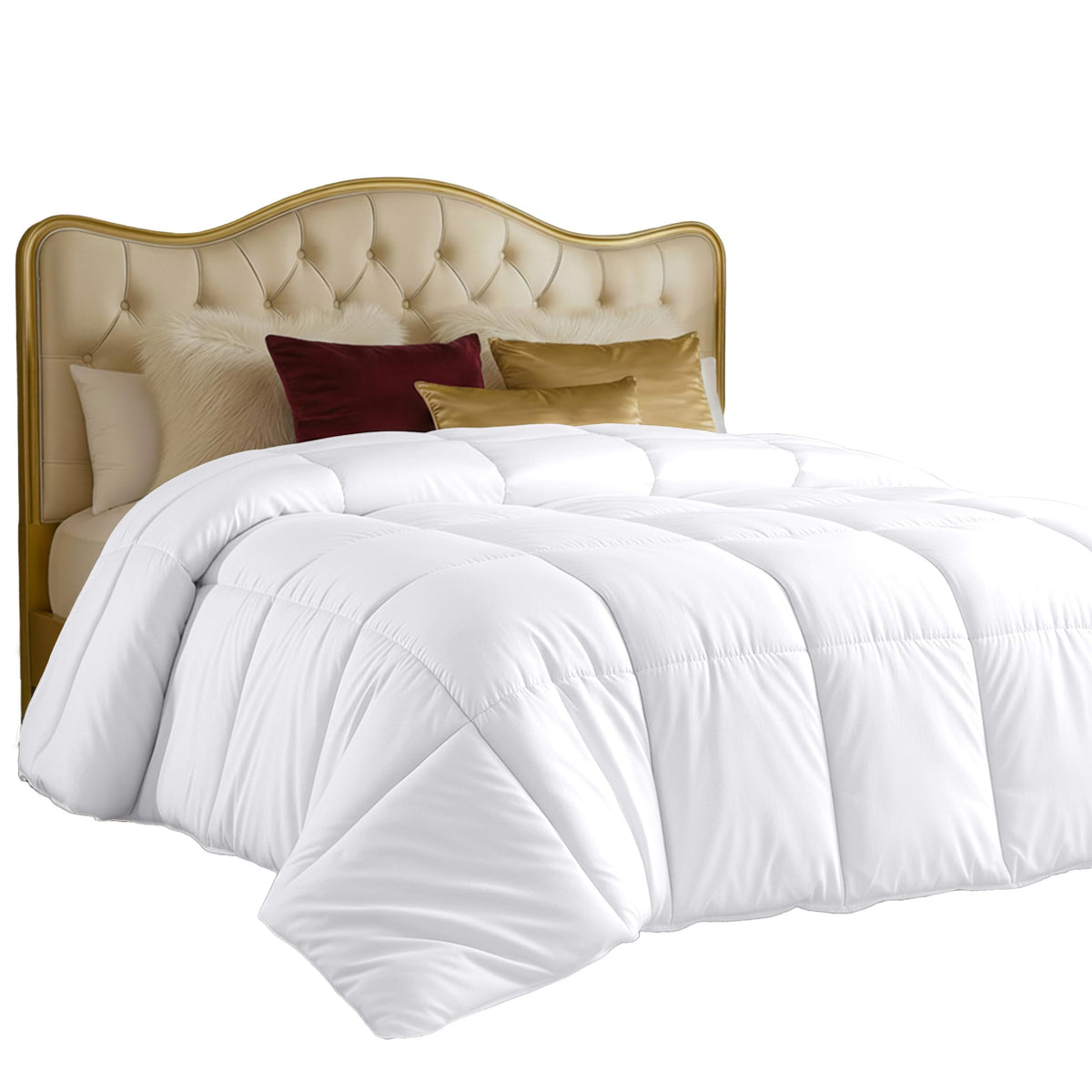 Utopia Bedding Down Alternative Comforter, Full, White