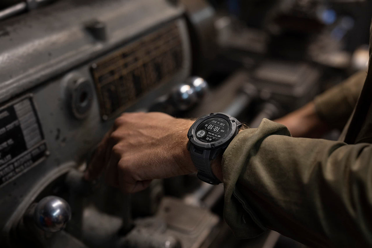 Garmin Instinct 2X Solar Rugged GPS Smartwatch, Graphite