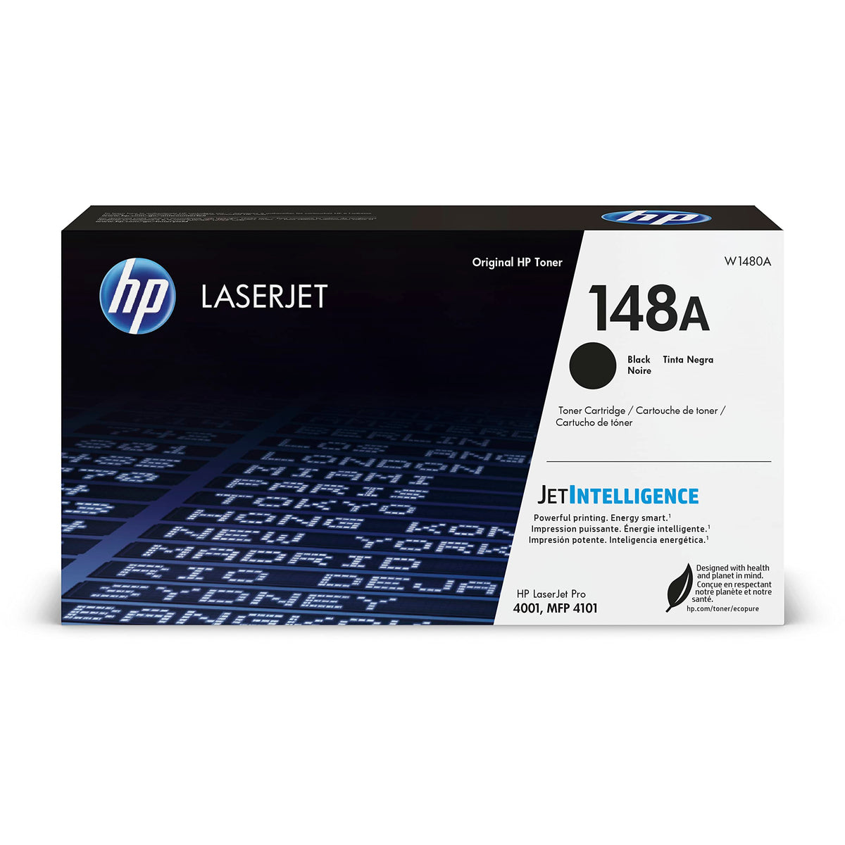 HP Original 148A Black LaserJet Toner Cartridge