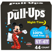 Pull-Ups Boys' Night-Time Potty Training Pants, 5T-6T, 44 Count