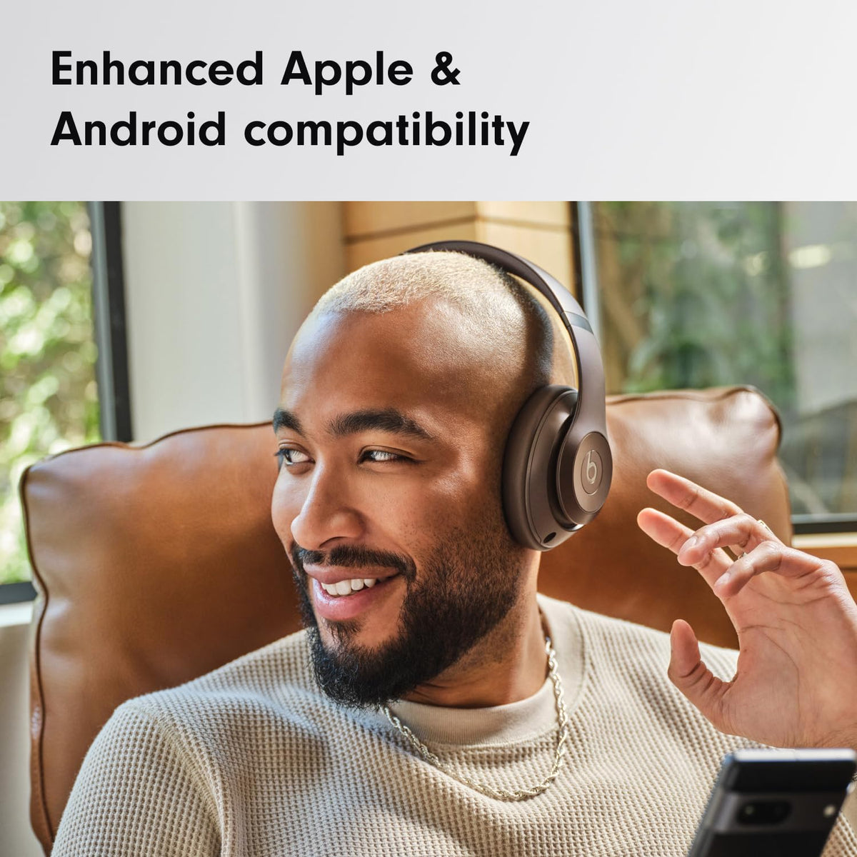 Beats Studio Pro Wireless Noise Cancelling Headphones, Deep Brown