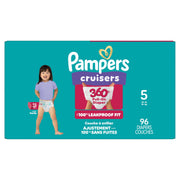 Pampers Cruisers 360 Pull-On Diapers, Size 5, 96 Count