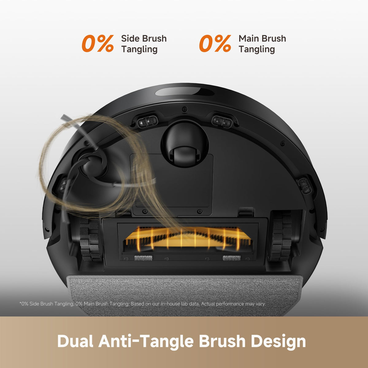 DREAME D20 Air Plus Robot Vacuum and Mop, 20,000 Pa, Black