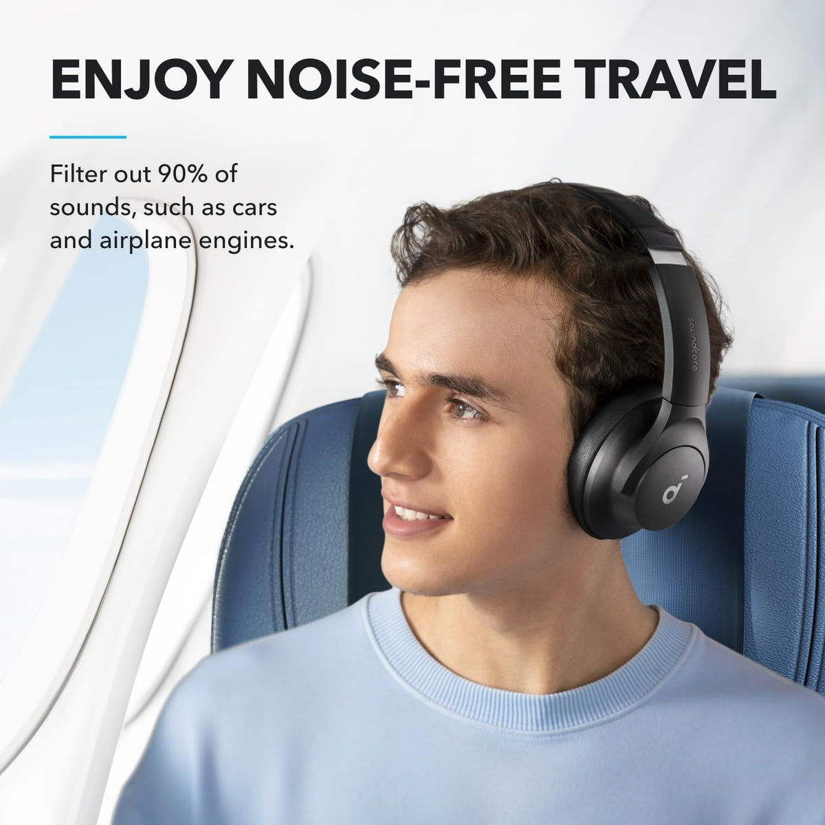 Soundcore by Anker Q20i Hybrid Noise Cancelling Headphones