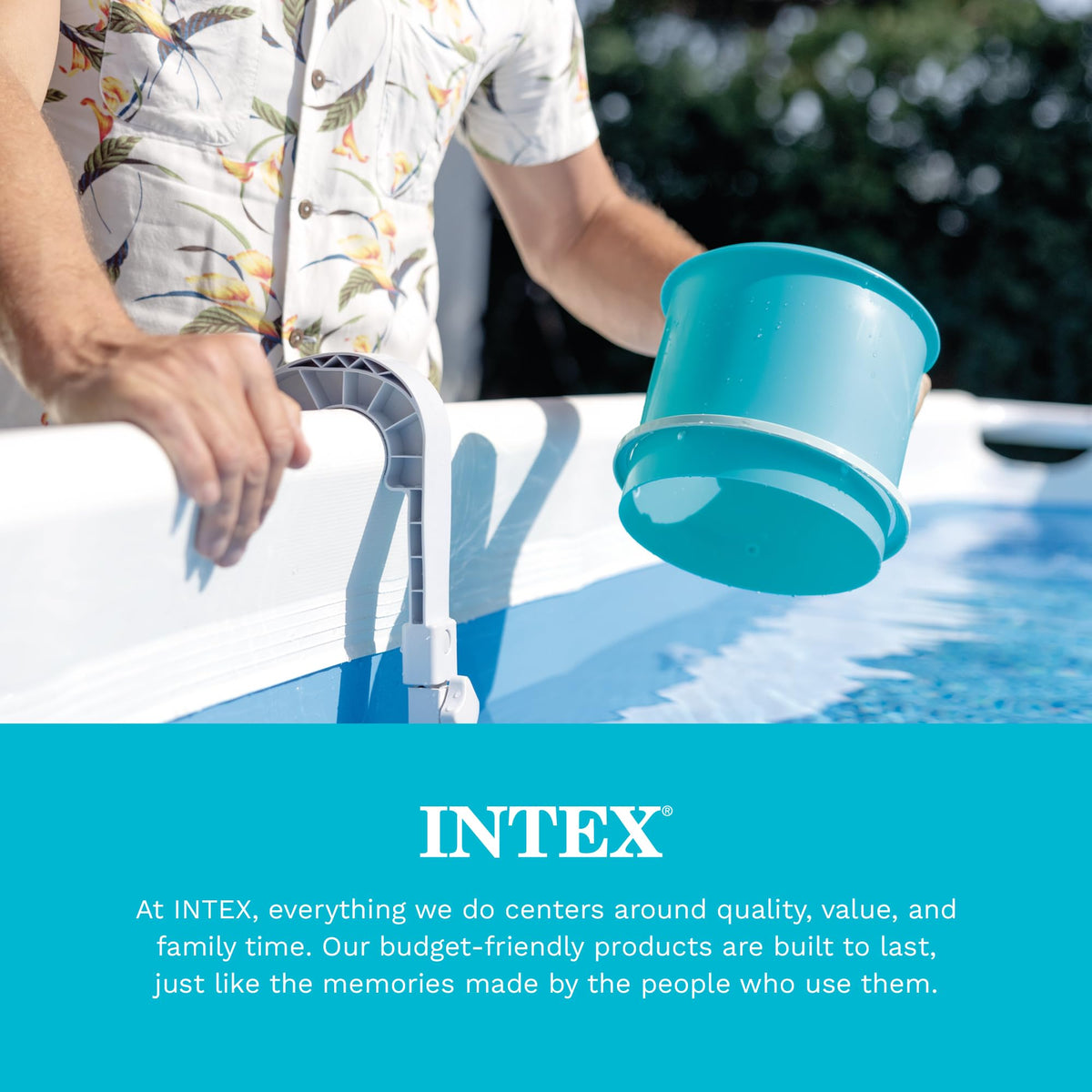 INTEX 28000E Deluxe Wall Mount Pool Surface Skimmer