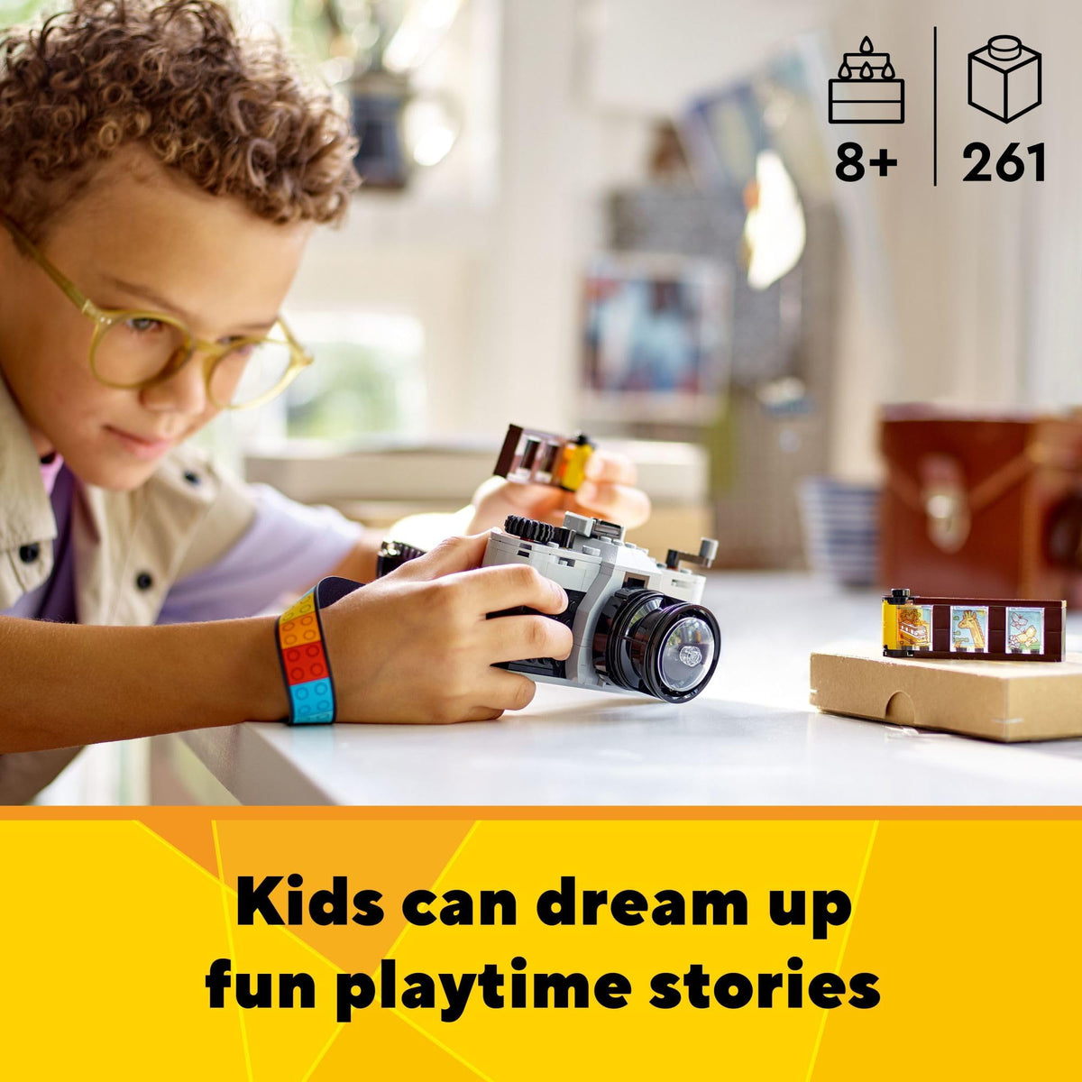 LEGO Creator 3 in 1 Retro Camera Toy, 31147