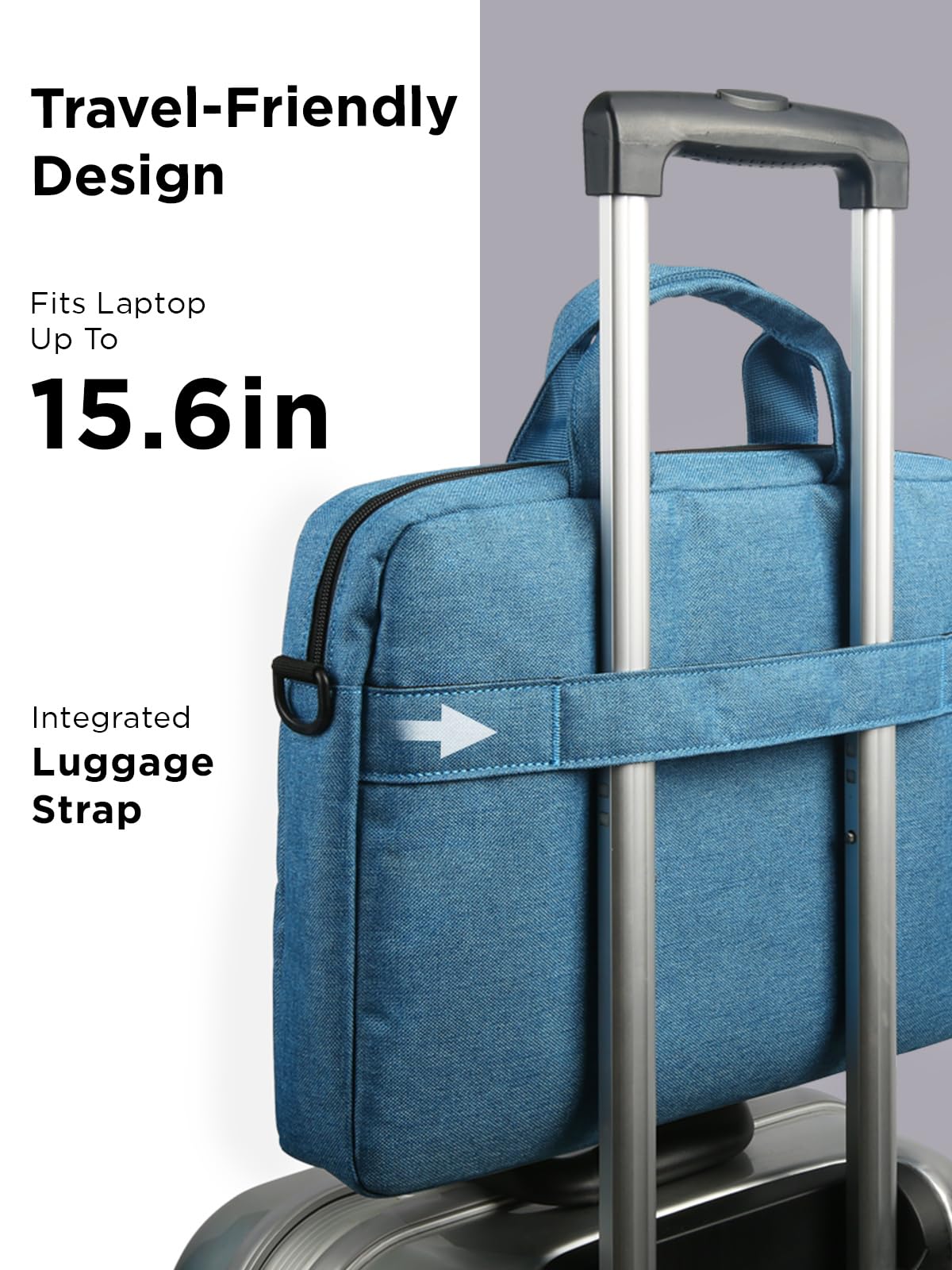 Lenovo T210 Laptop Carrying Case, 15.6-Inch, GX40Q17230, Blue