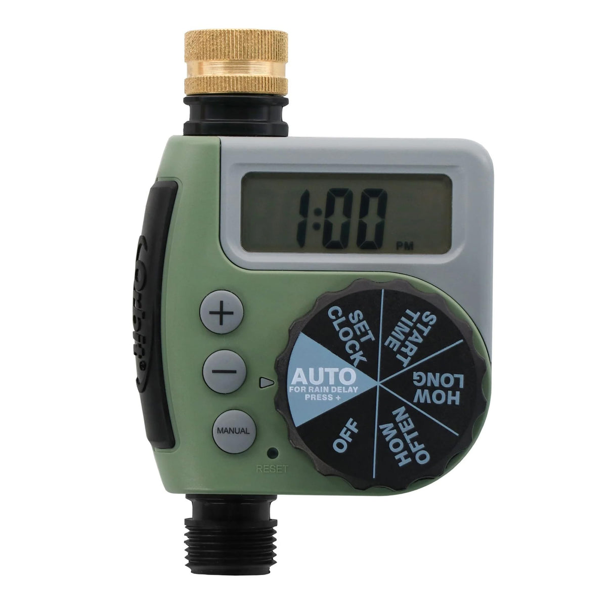 Orbit One Outlet Single-Dial Hose Faucet Timer, 62056