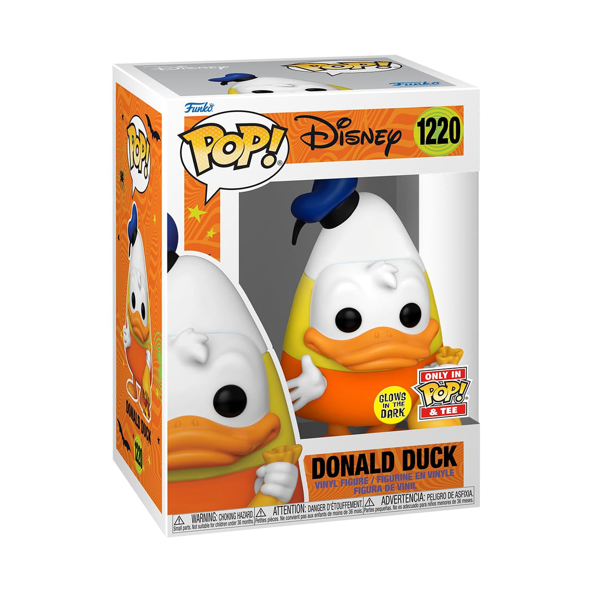 Funko Pop! & Tee Disney Halloween Donald Duck, XS