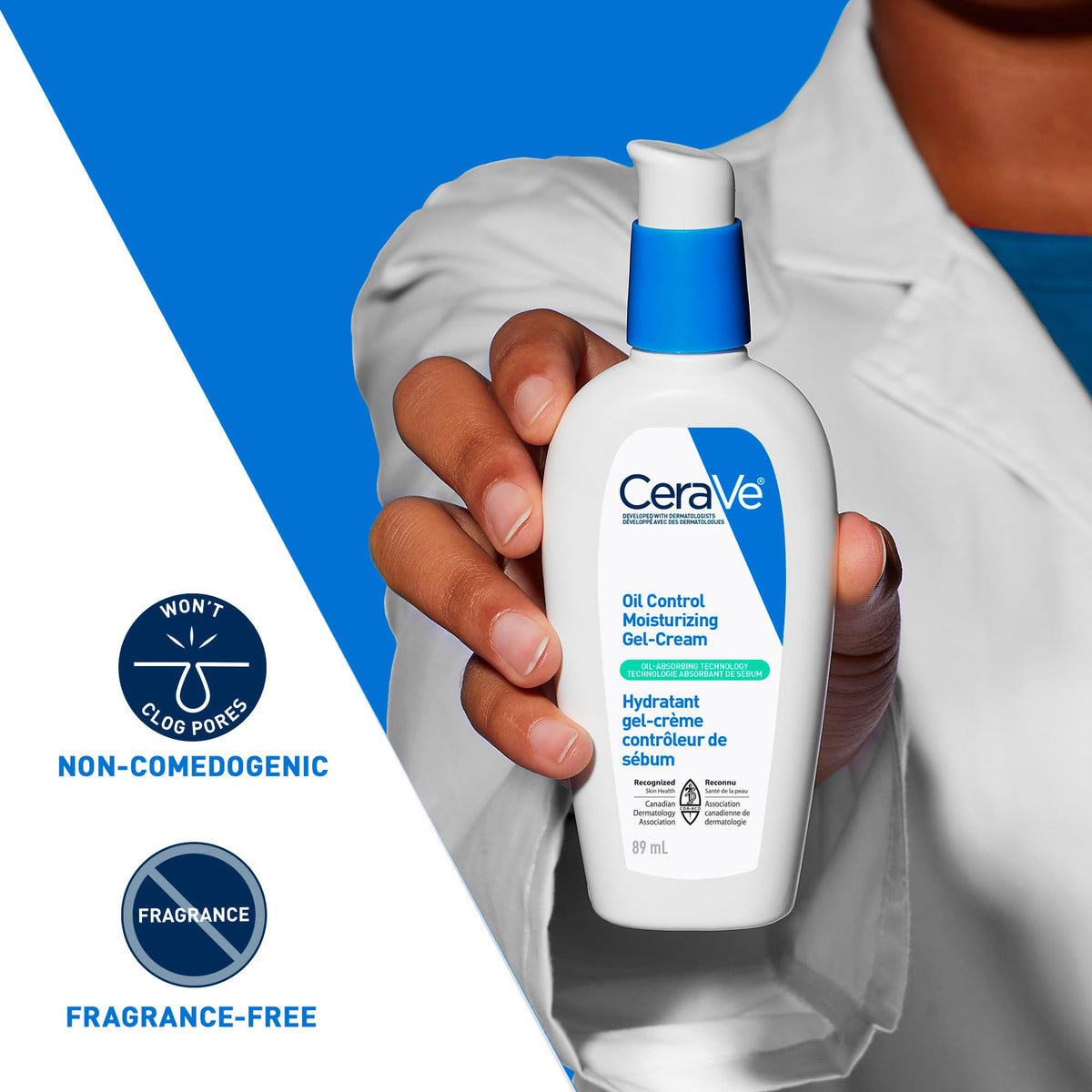 CeraVe Oil Control Moisturizing Gel-Cream, 89 mL