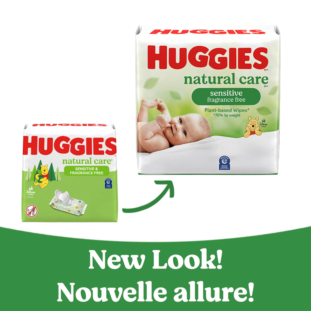 Huggies Natural Care Sensitive Baby Wipes, Unscented, 768 Count
