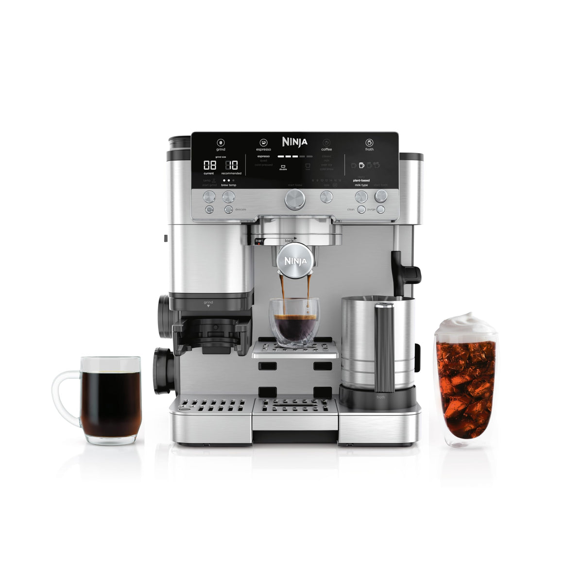 Ninja Luxe Café Premier Series Espresso Machine, ES601C