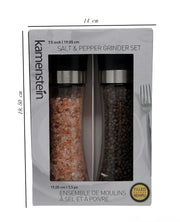 Kamenstein Salt and Pepper Grinder Set, 7.5inch