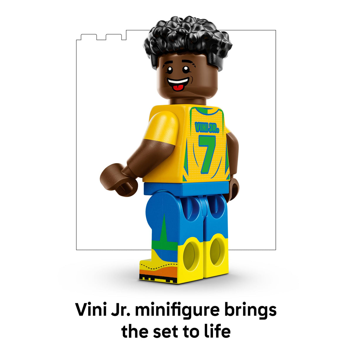 LEGO Editions Vini Jr. Soccer Highlights Building Set (43027)