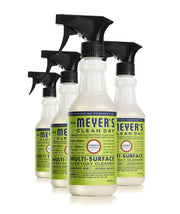 Mrs. Meyer's Multi-Surface Cleaner, Lemon Verbena, 473 mL, 4 Pack